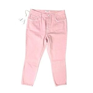 NWT GRLFRND The Karolina High Waist Skinny Pink Jeans - Size 31